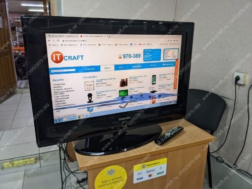 LCD 32" Телевизор Samsung LE-32A430T1 (ПЯТНО НА ЭКРАНЕ)