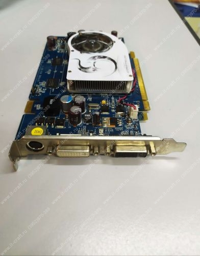 Видеоадаптер PCI-E Sparkle GeForce 8600 GT 540Mhz 256Mb DDR3 1400MHz 128bit 2xDVI