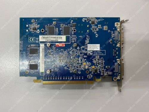 Видеоадаптер PCI-E Sapphire Radeon HD 3650 512Mb 128bit 2xDVI TV HDCP