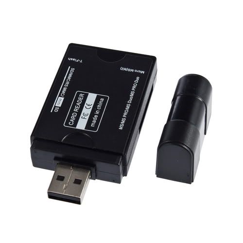 USB 2.0 High Speed Multi In One SD TF MS M2 Memory Card Reader  (НОВЫЙ)