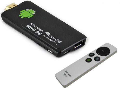 Микрокомпьютер Rikomagic Dual Core MK802 IIIS + Measy Air Mouse  (НОВЫЙ)