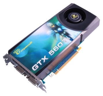 Видеоадаптер PCI-E Manli GeForce GTX 560 Ti 1Gb 256 bit 2xDVI Mini-HDMI HDCP (в играх периодически появляется мерцание)