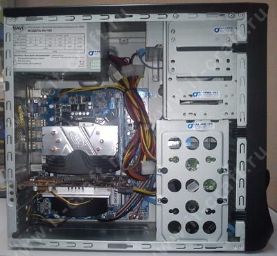 Intel Core i5 750 2.6 GHz (4 ядра)\ Gigabyte GA-H55M-S2\ 4 Db DDR3\ 500GB SATAII WD\ Ati Radeon HD5750\ NV-450
