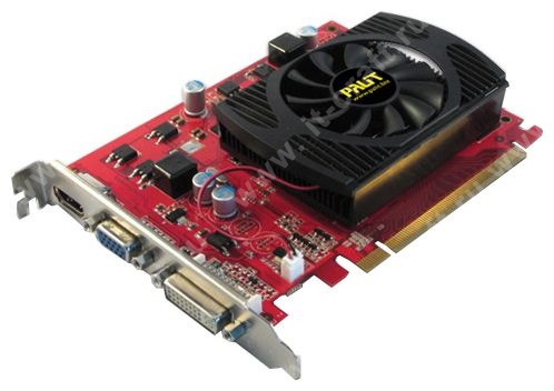 Видеоадаптер PCI-E Palit GeForce GT 220 550Mhz 512Mb 800Mhz 128 bit DVI