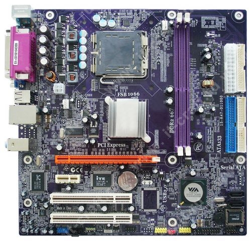 Pentium Dual-Core E2140 1.6GHz (2 ядра)\ECS P4M900T-M\1GB\GeForce 210 512MB\160GB\DVD-RW\CR