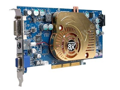 Видеоадаптер AGP Gigabyte GeForce FX 5900 XT 128MB 256bit
