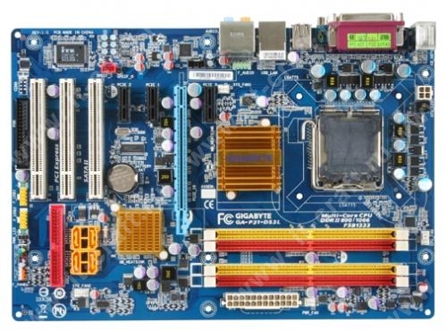 Intel Core 2 Duo E4500 2.2GHz (2 ядра)\Gigabyte P31-DS3L\2GB\ATI Radeon HD2600XT 512MB\DVD-RW\400W