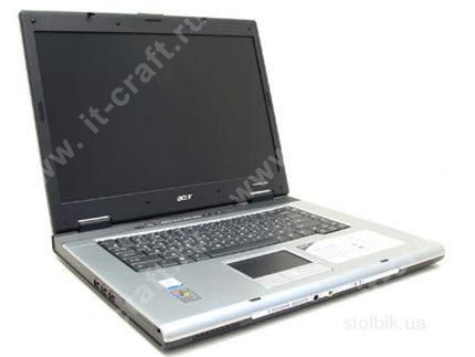 Acer TravelMate 2413WLC 15.4" (Celeron M370 1.5GHz\512MB\Intel GMA 900 \Wi-Fi\BT\DV-RW) (НЕТ МОНИТОРА и HDD)