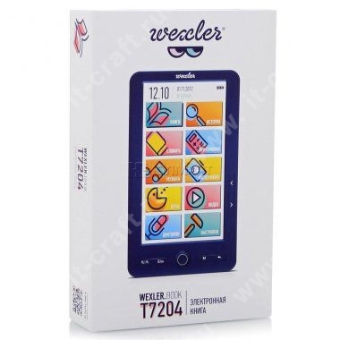 Электронная книга Wexler Book T7204
