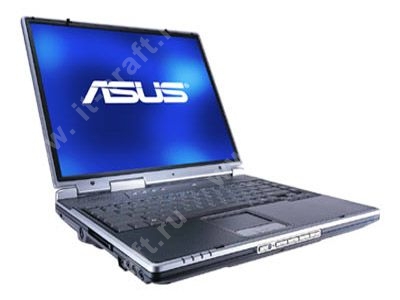 Asus A2500D 15" (Athlon XP 2800+/1.25Gb/1024x768/ATI Mobility Radeon 9600Pro/40Gb/DVD-CDRW)