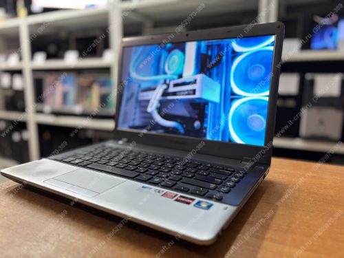 Samsung NP355V4C-S01RU 14.0" (A10 4600M 2.3Ghz (x4)/DDR3 8Gb/SSD 240GB/DVD-RW/Cam/Mic/Wi-Fi/Win 10)
