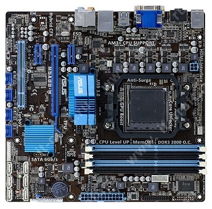 AMD Phenom II X6 Black 1090T 3.2Ghz (6 ядер)\ASUS M5A88-M\6Gb\GeForce GT630 2Gb\500Gb\DVD-RW\AOpen TM-363