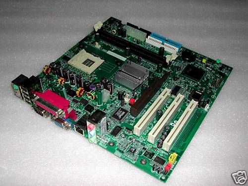 Комплект Socket 478 Материнская плата Micro-Star MS-6541 + процессор Intel Celeron 1.7 GHz + кулер