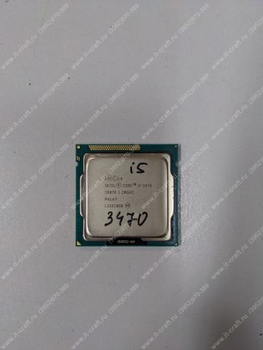 Socket 1155 Intel Core i5-3470 Ivy Bridge (3200MHz, L3 6144Kb)