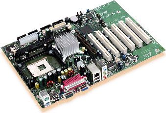 Комплект Socket 478 Материнская плата Intel D845GEBV2/D845PESV + процессор Intel Celeron 1.7 GHz + кулер