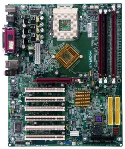 Комплект Socket 462 Материнская плата Epox EP-8RDA+ + процессор AMD Athlon XP 2600+ + кулер