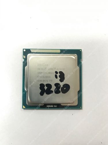 Socket 1155 Intel Core i3-3220 Ivy Bridge (3300MHz, LGA1155, L3 3072Kb)