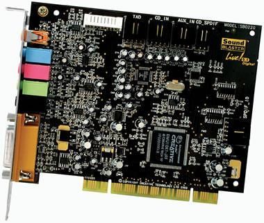 Звуковая плата PCI Creative SoundBlaster Live 5.1 Digital (SB0100) OEM