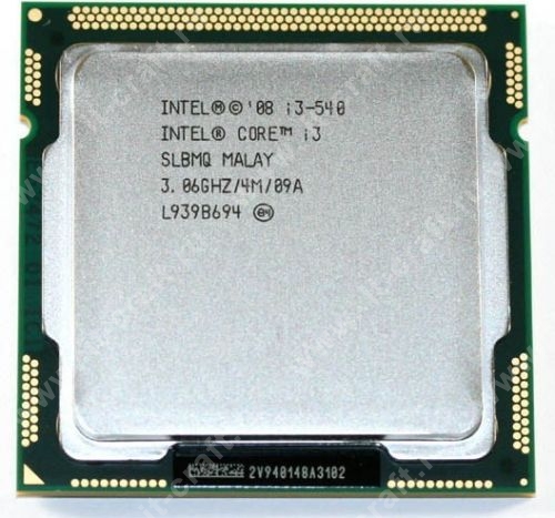 Socket 1156 Intel Core i3-540 Clarkdale (3067MHz, L3 4096Kb)