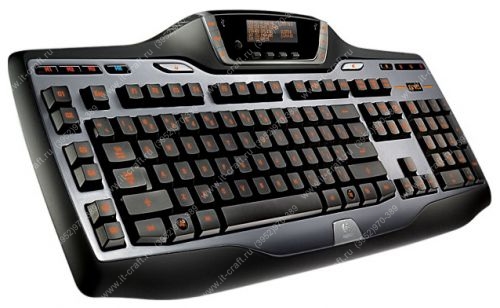 Клавиатура Logitech G15 Gaming Keyboard (2008) Black-Silver USB