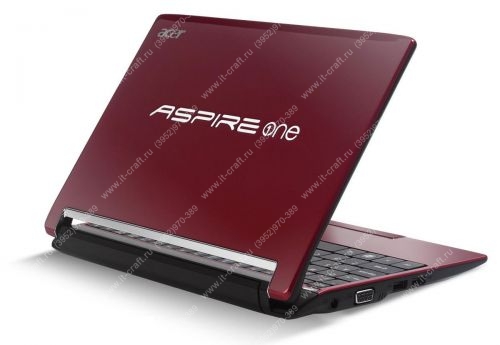 Acer Aspire One AO533-N558rr 10.1" (Intel Atom N550 1.5Ghz(x4)/2Gb/1024x600/Intel GMA 3150/320GB/DVD нет/Wi-Fi/Win Starter)