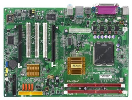 Socket 775 EPoX EP-5P945C/G