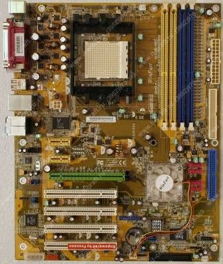Комплект Socket 939 Winfast NF4UK8AA-8EKRS + Athlon 64 3500+ + кулер