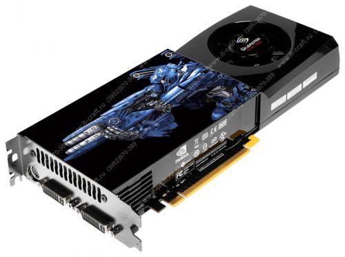 Видеоадаптер PCI-E Leadtek GeForce GTX 260 896Mb 448bit 2xDVI TV HDCP YPrPb