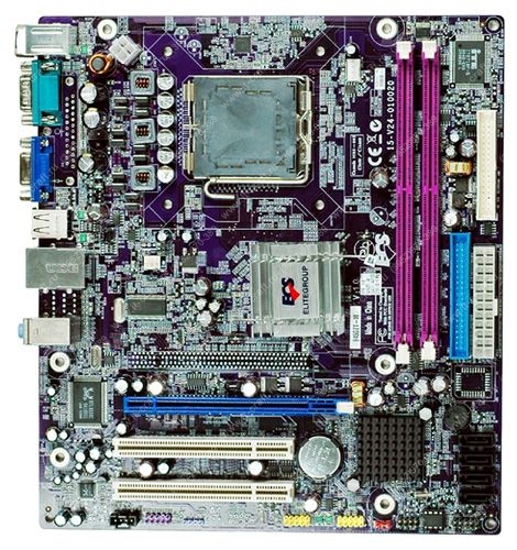 Intel Pentium E2160 1.8Ghz (x2)/ECS 945GZT-M (V1.0)/1024Mb/Intel GMA 950/40Gb/DVD-RW