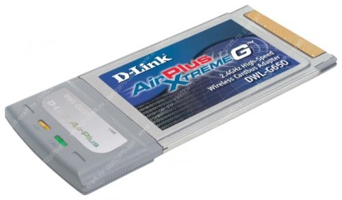 PCMCIA WiFi адаптер D-link DWL-G650