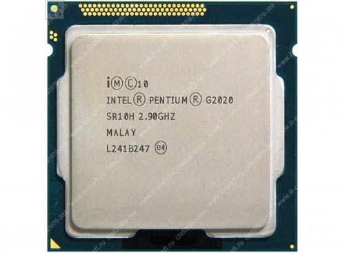 Socket 1155 Intel Pentium G2020 Ivy Bridge (2900MHz, L3 3072Kb)