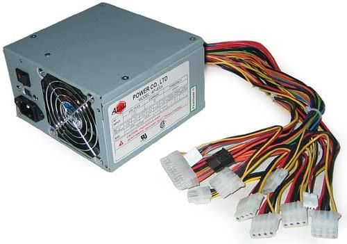 ATX 400W ATNG AP-400X /20+4+4/8-Molex/1-SATA/