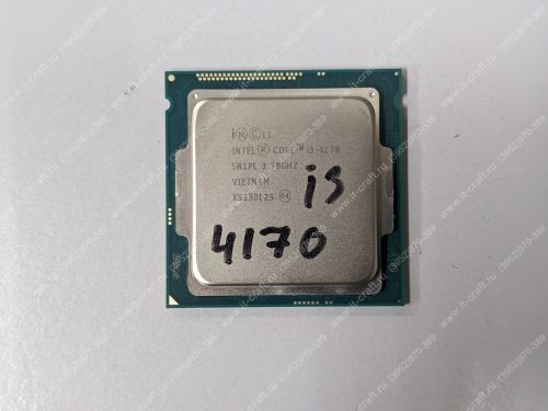 Socket 1150 Intel Core i3-4170 Haswell (3700MHz, L3 3072Kb)