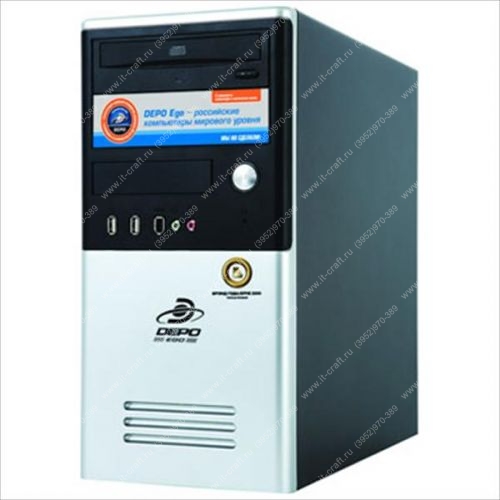 Intel Celeron D 3.06Ghz\ECS 915GV-M10\1024Mb\Intel GMA 900\80Gb\CD-ROM\CR\FSP 300W\DEPO