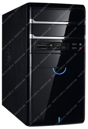 Intel Core 2 Quad Q8400 2.66Ghz (x4)/ASRock P43ME/3096Mb/GeForce GTS 250/500Gb/DVD-RW/400W/Winsis WN-41