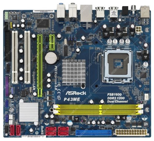 Intel Core 2 Quad Q8400 2.66Ghz (x4)/ASRock P43ME/3096Mb/GeForce GTS 250/500Gb/DVD-RW/400W/Winsis WN-41