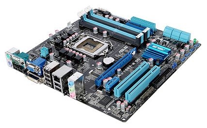 Intel Core i3-540 3.07Ghz (x4)\ASUS P7Q57-M DO\4096Mb\GeForce GT 240\320Gb\FSP 450W\DVD-RW\Foxconn TSAA-805