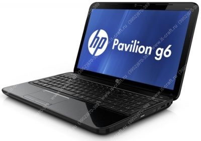 HP PAVILION g6-2165sr (Core i5 3210M 2500 Mhz/15.6"/1366x768/6144Mb/640Gb/DVD-RW/Wi-Fi/Bluetooth/Win 7 HB 64)