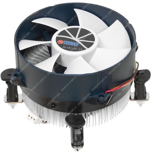 Кулер Socket 1150, 1151, 1155, 1156 TITAN TTC-NA12TZ/R, 95мм
