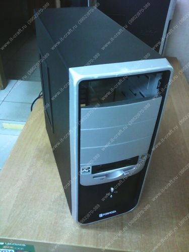 Корпус Miditower Formoza Black (без БП) с картридером