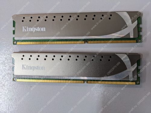 DDR3 8Gb 1600MHz (KIT OF 2) Kingston HyperX Genesis KHX1600C9D3X2K2/8GX