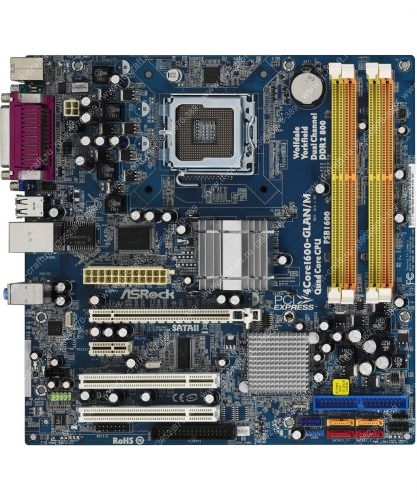 Socket 775 ASRock 4Core1600-GLAN/M
