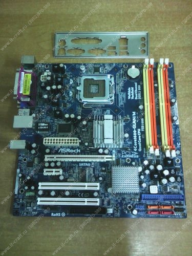 Socket 775 ASRock 4Core1600-GLAN/M