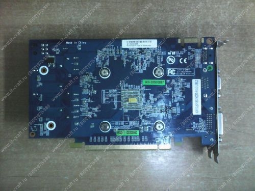 Видеоадаптер PCI-E KFA2 GeForce GTX 550 Ti 900Mhz 1024Mb 4100Mhz 192 bit DVI HDMI HDCP V2