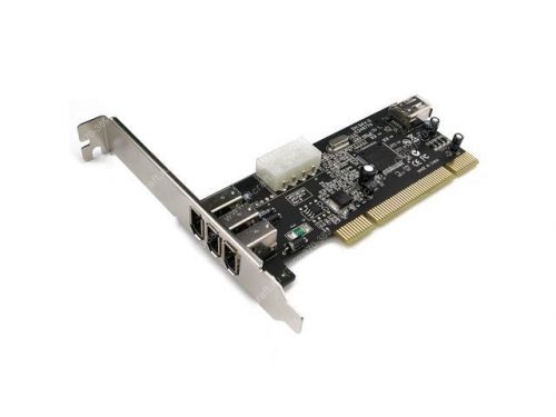 PCI FireWire Rosewill RC-502 NEC 3+1 Port Firewire/1394a Low-Profile PCI Card