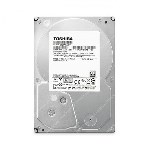 SATA 6Gb/s HDD 2Tb Toshiba DT01ACA200