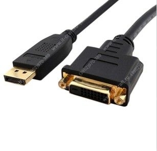 Кабель DisplayPort DVI-D (m) Gold, 1.8м (DP-DVI-1.8M-BR) (НОВЫЙ)