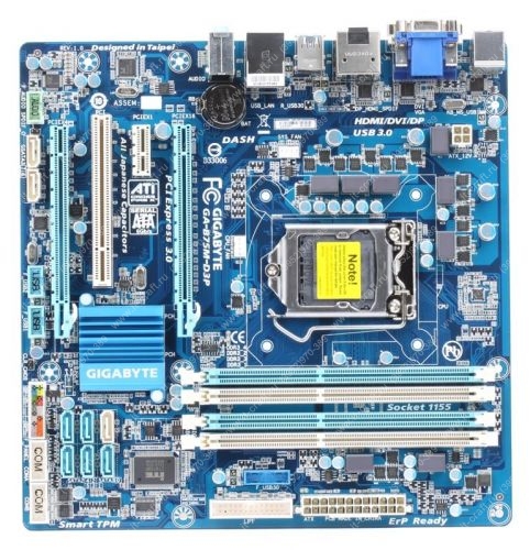 Intel Core i3 2100 3.1Ghz (X2)\B75M-D3V\4Gb\250Gb\DVD-RW\Foxconn TLA-570A\FX-450W