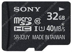 Карта памяти SONY microSDHC 32Gb SR32UY 