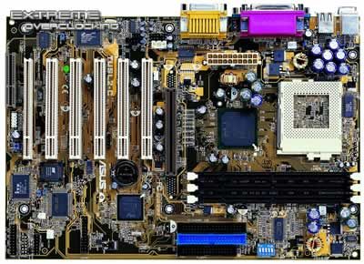 Комплект S370 ASUS TUSL2-C + Pentium III 700 + кулер